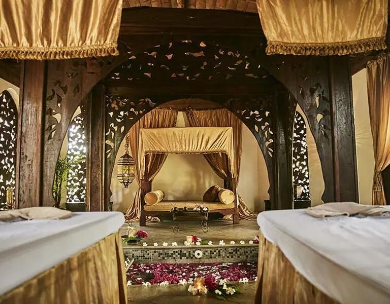 The spa is a haven for those looking to unwind and rejuvenate - especially in the Sultan's Bath.