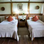 La decoración y el diseño son sencillos, pero las habitaciones son cómodas y están equipadas con todo lo necesario.