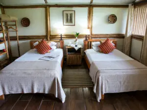 La decoración y el diseño son sencillos, pero las habitaciones son cómodas y están equipadas con todo lo necesario.