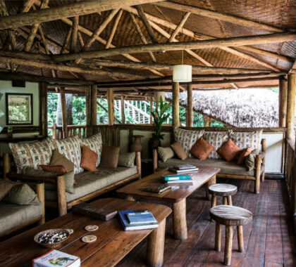 Buhoma Lodge Lounge