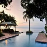 Bumi Hills Safari Lodge offers stunning views of the Zambezi River Escarpment and vast Lake Kariba.