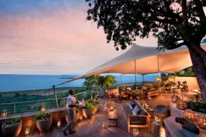 Fantastic hilltop location with views of Lake Kariba.