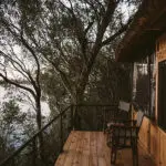 The River Chalet decks overlook the Zambezi River.