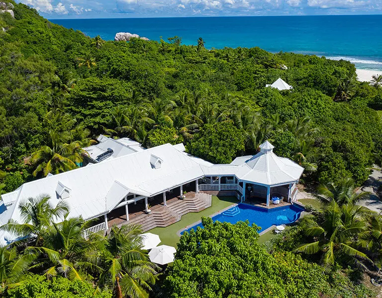 The Pavilion, Cousine Island. 