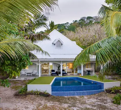 Las aisladas y privadas Villas de Lujo. 