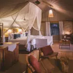 Family room at Camp Xakanaxa