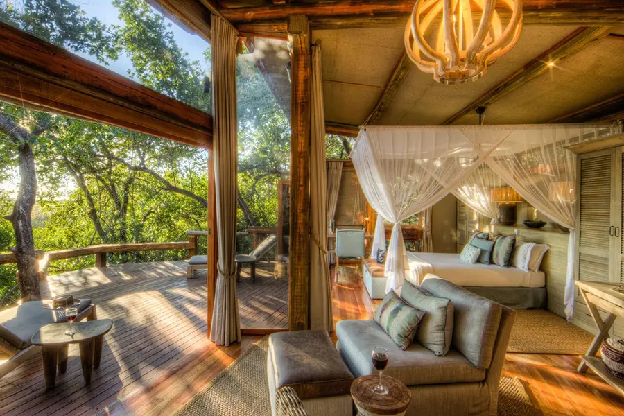 Suites de safari de lujo.