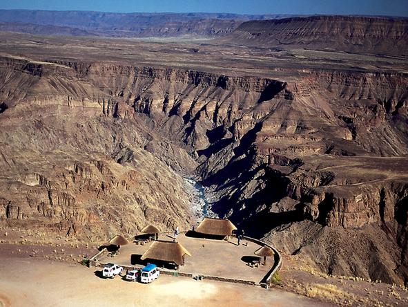 The lodge is in the South of Namibia near the Fishriver Canyon, the worlds second largest canyon after the Grand Canyon

