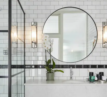 Baño de lujo.
