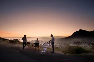 Disfrute de un desayuno al amanecer en Lions Head.