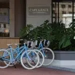 Bicycles to explore the Waterfront and promenade. 
