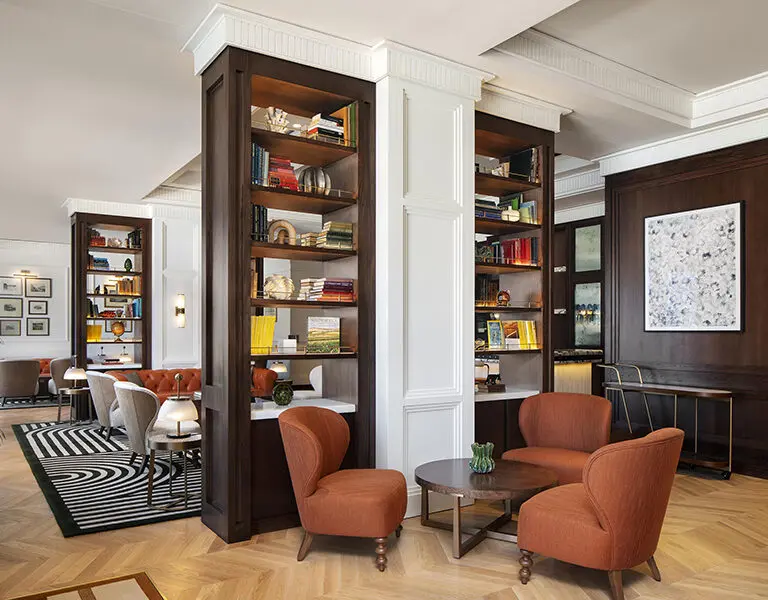 Relax in the Library.
