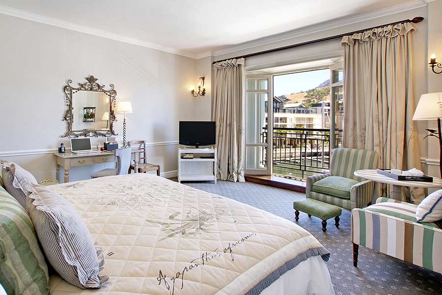 Luxury room at Cape Grace.