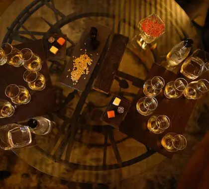 Cata de whisky.