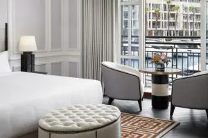 Suite en Cape Grace, ideal para los huéspedes más exigentes.