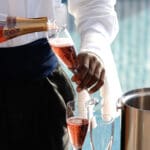 End the day with a glass of bubbles - though you're welcome to start with one as well!