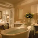 We've chosen accommodation with deep, free-standing baths & all the creature comforts.
