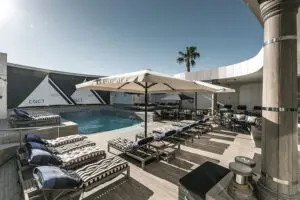 Swimming pool at Cape Grace.