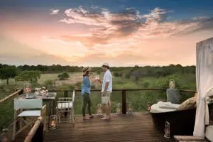 Surround yourself with stunning views of the Kruger's untouched beauty | Lion Sands Chalkley Treehouse 