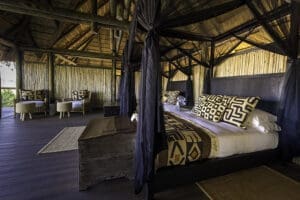 Interior del chalet.