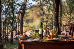 Hora de comer en Changa. 