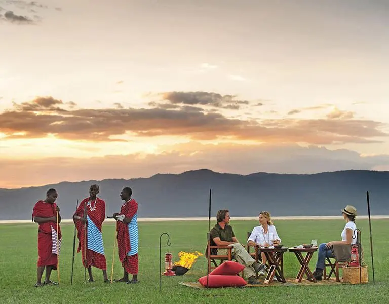 Safari sundowners.