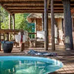 Chief Camp swimming pool Luxury suite