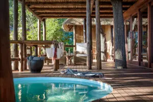 Chief Camp swimming pool Luxury suite