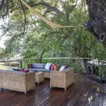 Relájese y desconecte.