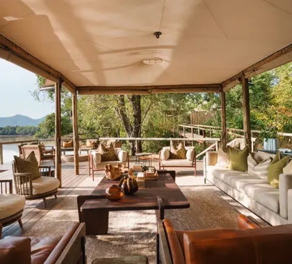 The main lounge area.