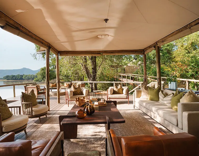 The main lounge area.