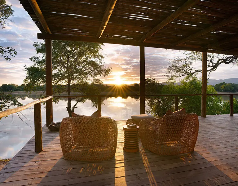 Views from your private deck.