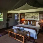 Chitabe Lediba cuenta con lujosas tiendas de safari.
