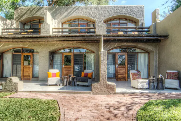 Private bedroom terrace.