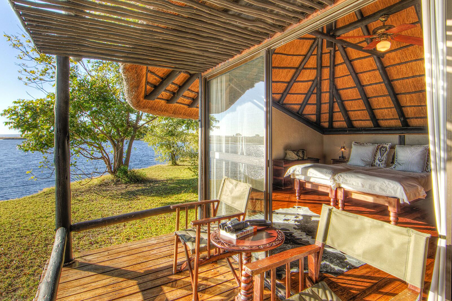 Comfortable rooms located right on the water's edge.