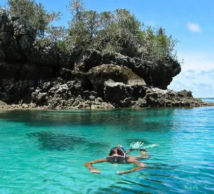 Destino perfecto para practicar snorkel.