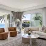 The Clarendon Bantry Bay's light and bright guest area.
