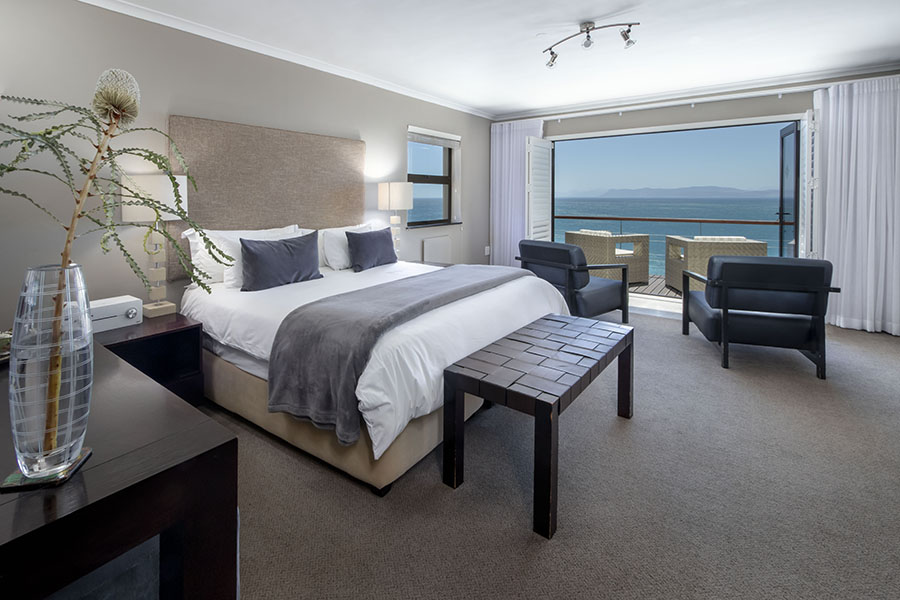 Ocean views from the North room.