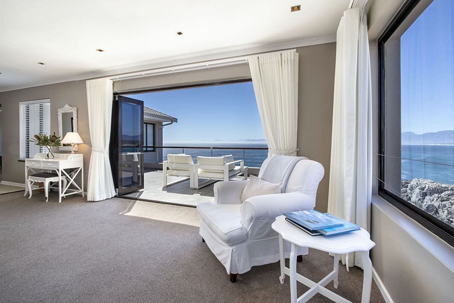 Dormitorio suite Ocean.