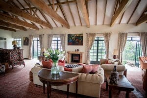 Hogareño y relajado, el Clouds Mountain Gorilla Lodge también captura el lujo de un lodge de safari a gran escala, hasta en los pequeños detalles.