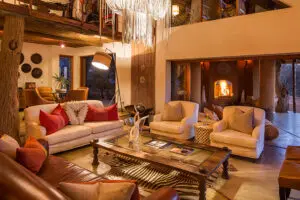 The lounge area.