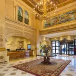 Grand entrance to the D'Oreale Grande at Emperor's Palace.