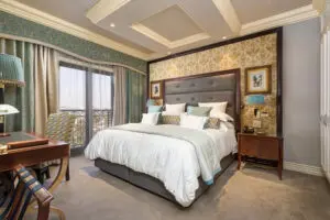 Spacious bedrooms.