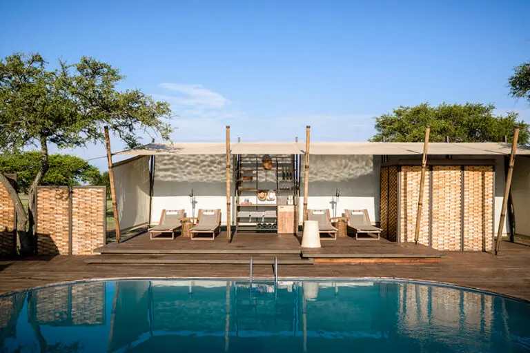 Swimming pool.