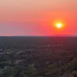 Beautiful sunsets. 