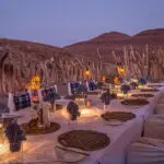 Dining at Damaraland.