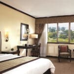Sleep soundly in your king-sized bed.