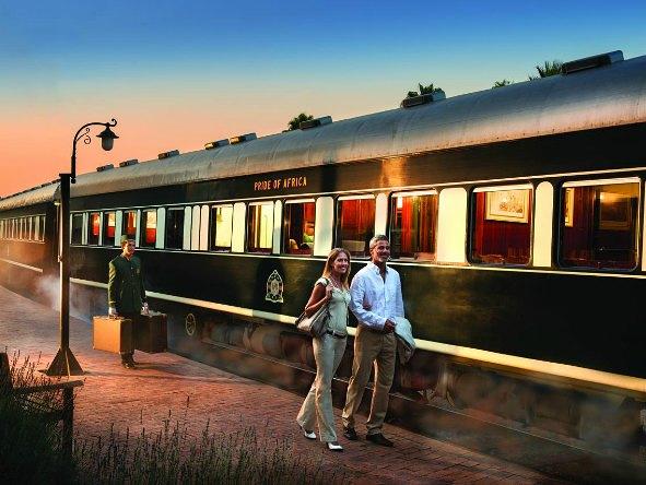 Rovos Rail delivers the quintessential luxury train journey, right down to hissing steam and liveried porters.