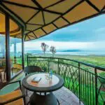 Views from Lake Nakaru Sopa Lodge.