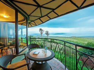 Views from Lake Nakaru Sopa Lodge.